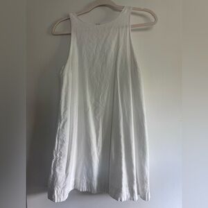 Abercrombie & Fitch White Linen Dress